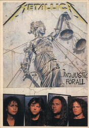 Metallica - ...And Justice for All Postcard