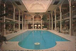 The Greenhouse, Arlington, Texas - Indoor Pool Postcard