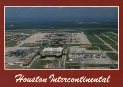 Houston Intercontinental Airport Postcard