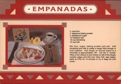 Empanadas Recipe, Molina's Midway Restaurant, Tucson Postcard