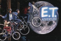 E.T. Adventure at Universal Studios Postcard