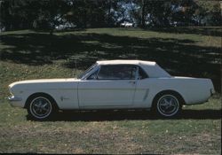 1965 Ford Mustang Convertible, Serial No. 1 Postcard