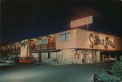 Silver Sands Motel, Florence, OR Postcard