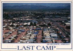 Last Camp of Hi Jolly, Quartzsite, Arizona Postcard