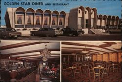 Golden Star Diner and Restaurant, Little Falls, NJ Postcard