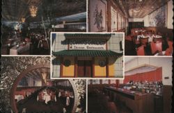 Chan's Garden Chinese Restaurant, Dunellen NJ - Interior and Exterior Views Postcard