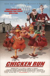 Chicken Run Movie Advance Screening Pass Rack Card