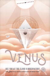 NASA JPL - Venus - See You at the Cloud 9 Observatory Postcard