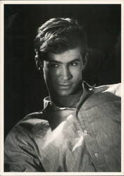 Anthony Perkins, This Angry Age, Rome, 1957 Postcard