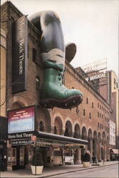 Giant Leg at Martin Beck Theatre for Into the Woods Postcard