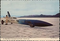 The "Blue Flame" Land Speed Record Holder - 622.407 mph Postcard