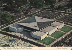 Raleigh Civic Center, Aerial View Postcard