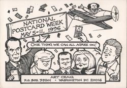 National Postcard Week, Political Cartoon Postcard