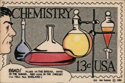 Chemistry, Alum in the Bread, Sand in the Sugar Postcard