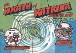 The Wrath of Katrina, August 29, 2005 Postcard