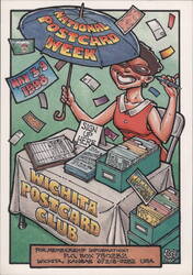 National Postcard Week, Wichita Postcard Club Postcard