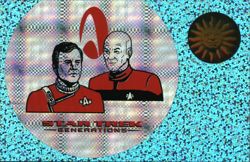 Star Trek Generations Hologram Postcard Postcard