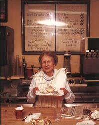 Skaneateles Bakery Serving Miniature Tea Set Postcard