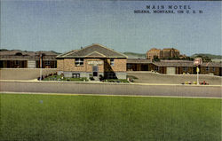 Main Motel Helena, MT Postcard Postcard