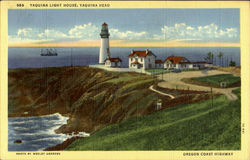 Yaquina Light House Newport, OR Postcard Postcard