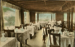 Dining Hall, Carmel Highlands Inn California Postcard Postcard