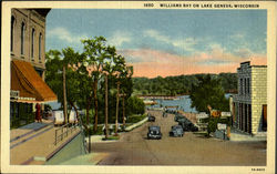 Williams Bay On Lake Geneva Wisconsin Postcard Postcard