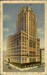 Washington ATHLETIC CLUB Postcard