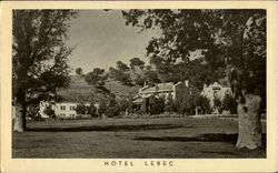 Hotel Lebec Postcard