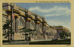 The metropolitan Museum of Art New York City, NY Postcard Postcard