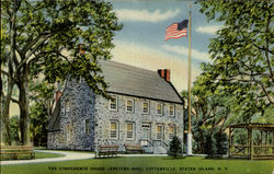 The Conference House (Eaected 1668) Tottenville Postcard