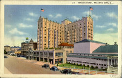 Seaside Hotel Postcard