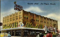 Apache Hotel, 2nd and Fremont Sts Las Vegas, NV Postcard Postcard