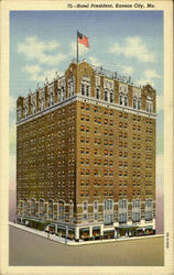 Hotel President Kansas City, MO Postcard Postcard