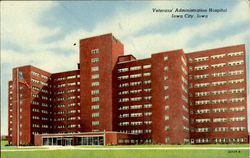 Veterans' Administration Hospital Iowa City, IA Postcard Postcard