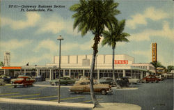 Gateway Business Section Postcard