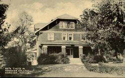 Beta Theta Pi Hanover College Indiana Postcard Postcard