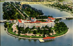 St.francis Hospital Miami Beach, FL Postcard Postcard