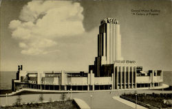 Ggeneral Motors Building "A Century of Progress" Postcard