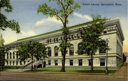 Public Library Postcard