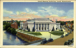 Lowell Memorial Auditorium Postcard