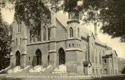 Immaculate Conception R.C.Church Easthampton, MA Postcard Postcard