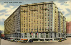 Statler Hotel Boston, MA Postcard Postcard