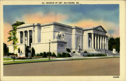 Museum Of Art Postcard