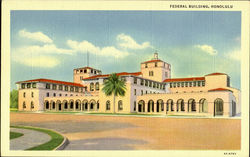 Federal Building Postcard