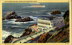 Cliff House And Seal Rocks Postcard