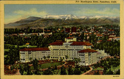 Huntington Hotel Pasadena, CA Postcard Postcard