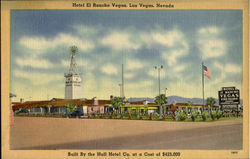 Hotel Ei Rancho Vegas Las Vegas, NV Postcard Postcard