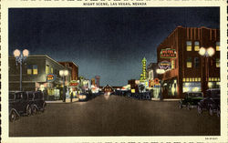 Night Scene Postcard