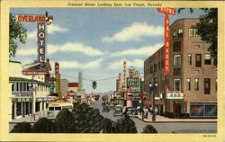 Fremont Street Looking East Las Vegas, NV Postcard Postcard