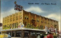 Apache Hotel, 2nd and Fremont Sts Postcard